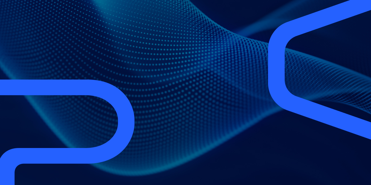 Futuristic line art on a dark background