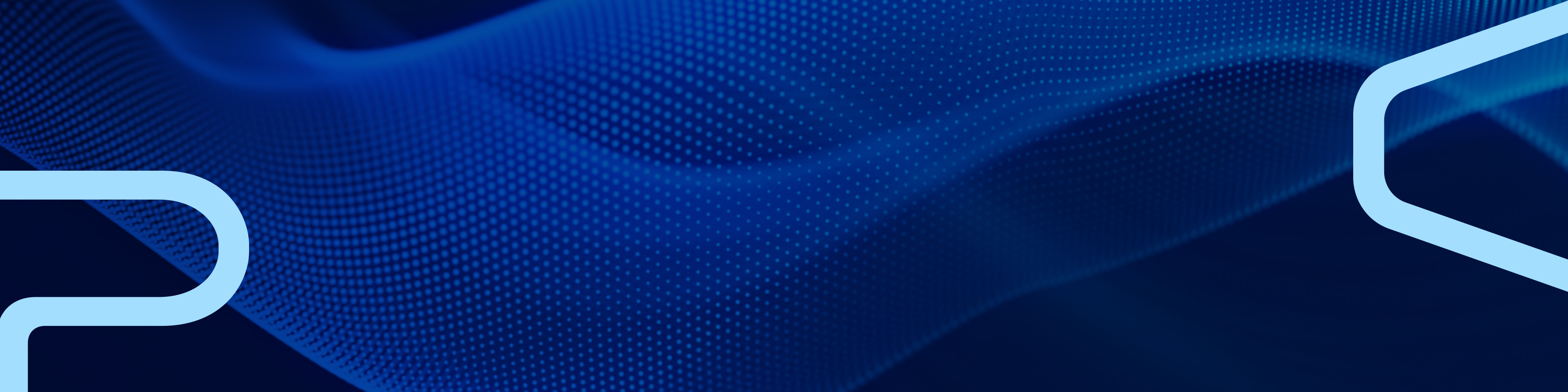 Futuristic line art on a dark background